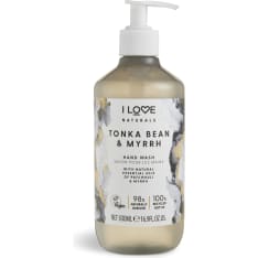 I Love Naturals Tonka Bean & Myrrh 500 ml nestesaippua