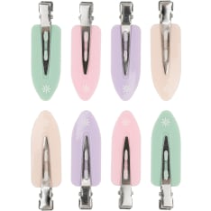 Brushworks Pastel No Crease Hair Clips 8 kpl hiuspinni