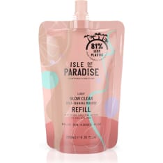 Isle of Paradise Light Glow Clear Refill 200 ml itseruskettavan vaahdon täyttöpakkaus