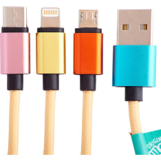 Squishmallows Leo 3-in-1 latauskaapeli