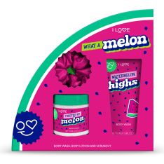 I Love What a melon gift set
