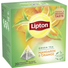 Lipton Green Mandarin Orange pyramidi 20ps vihreä tee