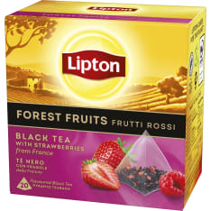 Lipton Forest Fruit 20pss musta tee