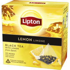 Lipton Lemon 20pss musta tee