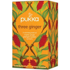 Pukka Three Ginger Luomu 20 pss pussitee