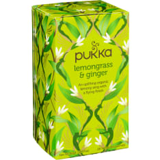 Pukka Lemongrass Ginger Luomu 20ps yrttitee