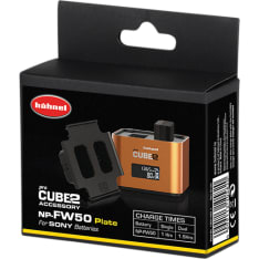 Hähnel ProCUBE 2 Plate for Sony NP-FW50 Battery laturiadapteri