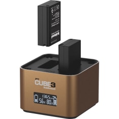 Hähnel ProCube 3 Twin Charger Olympus kameraparistolaturi