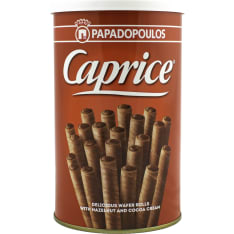 Caprice Hasselpähkinä-Kaakao 250 g kierrevohveli