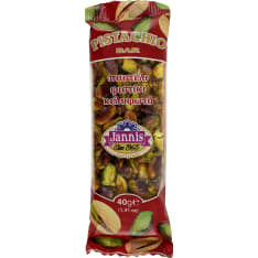 Jannis 40 g pistaasipähkinälevy
