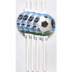 Paper straw football 4 pcs