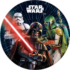 Star Wars 8 kpl 23cm pahvilautanen