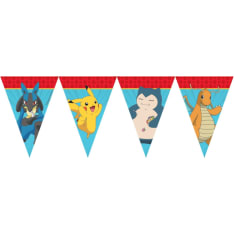 Pokemon paper pennant banner