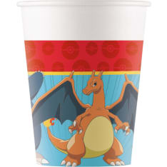 Pokemon 8 pcs paper cups