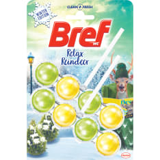 Bref Relax Reindeer 2x50 g WC-raikastin