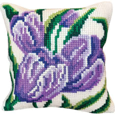 Farnia Tulips 45x45cm embroidery kit