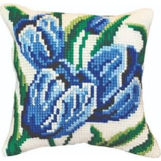 Farnia Tulips 45x45cm embroidery kit