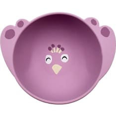 Trixie Mrs. Peacock silicone bowl with suction cup