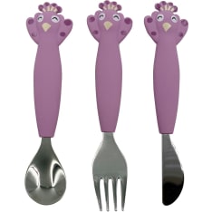 Trixie Mrs. Peacock 3kpl silikoniset aterimet