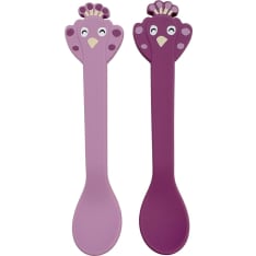 Trixie Mrs. Peacock 2pcs silicone spoons