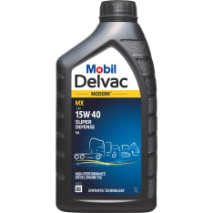 Mobil Delvac Modern 15W-40 Super Defense 1L diesel moottoriöljy