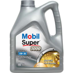 Mobil Super 3000 X1 5W-30 Formula FE 4L engine oil