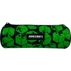 Minecraft round pencil case
