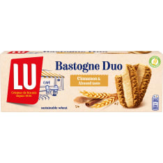 Café au LU Bastogne Duo 260 g kandisokerikeksi