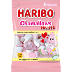 Haribo Chamallows Hearts 175 g vaahtokarkkipussi