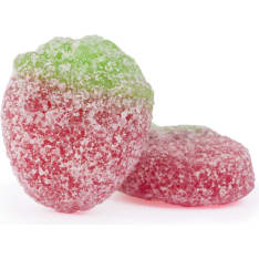 Sour Mini Strawberries 3,0kg irtokarkki