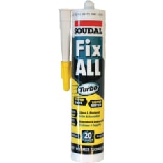 Soudal Fix All Turbo 290 ml tiivistemassa