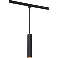 Lucide Track Floris black pendant light for Track rail