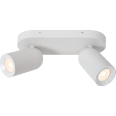 Lucide Punch 2xGU10 ceiling spotlight