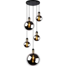 Lucide Julius 5-piece pendant lamp