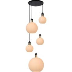 Lucide Julius 5-piece pendant lamp