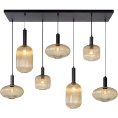 Lucide Maloto 7-piece pendant lamp