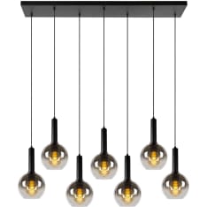 Lucide Marius 7xE27 hanging lamp