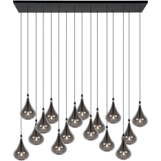 Lucide Tears 16xG4/15W hanging lamp