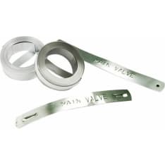 DYMO Non-Adhesive Aluminium Embossing Tape | 12 mm x 4.8 m