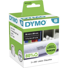 DYMO LW 99012 89x36 mm 2x260 tarraa iso osoitetarra