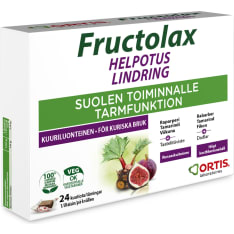 Fructolax 24 kpl hedelmä- ja kuitukuutio