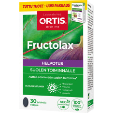 Fructolax 30 tbl kuitutabletti