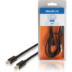 Valueline 2 m Mini DisplayPort uros-uros kaapeli