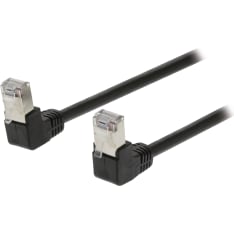 Valueline CAT5e SF/UTP verkkokaapeli kulmaliittimillä