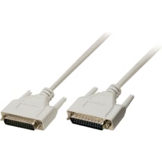 Valueline VLCP52100I30 D-SUB 25-Pin Uros - D-SUB 25-Pin Uros 3.00 m Sarjakaapeli