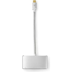 Nedis USB-C - USB-A/USB-C/VGA sovitin