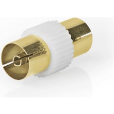 Nedis CSBW40941WT IEC(Coax)Naaras-IEC(Coax)Naaras Satelliitti- ja antenni-sovitin