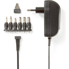 Nedis ACPA002 AC 18 W 3 - 12 V DC 1.80 m 1.5 / 2.1 A Yleisvirtalähde