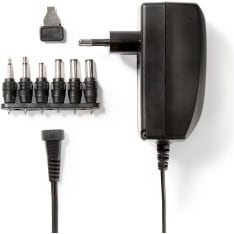 Nedis ACPA007 AC 27 W 3 - 12 V DC 1.80 m 2.25 A A Yleisvirtalähde