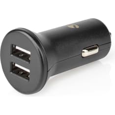 Nedis 2 x 2.4A 24W USB autolaturi